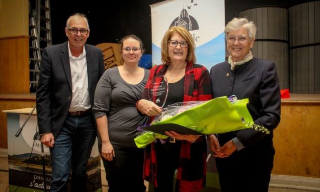 L&rsquo;implication de Francine Labelle-Girard soulignée à Danville