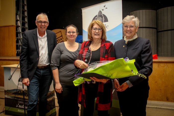 L&rsquo;implication de Francine Labelle-Girard soulignée à Danville