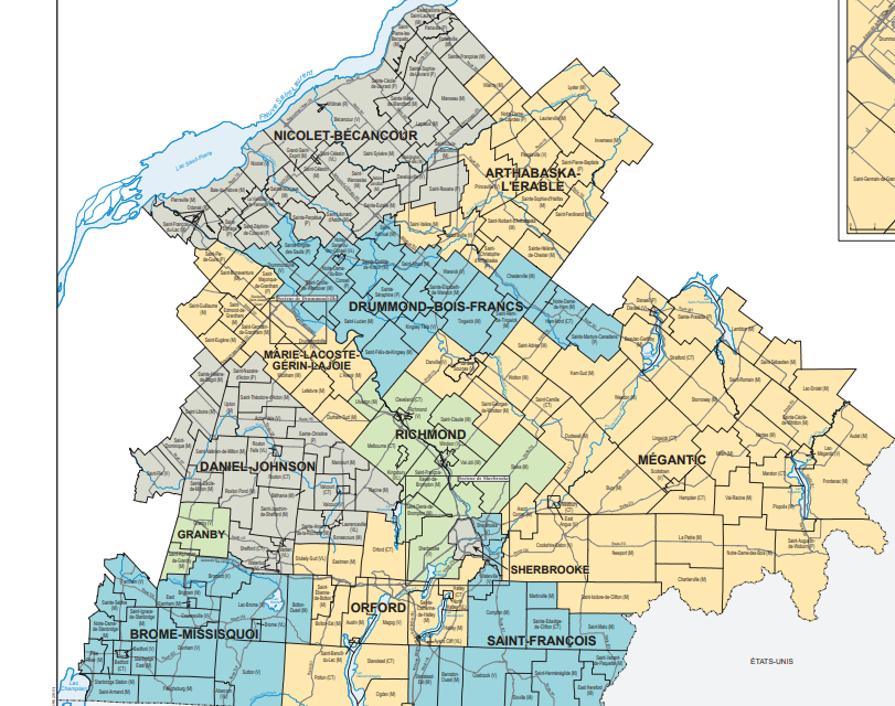 La nouvelle carte électorale dévoilée