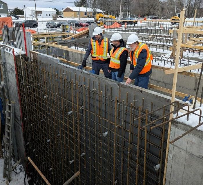Les travaux de l&rsquo;usine d&rsquo;eau potable progressent à Warwick
