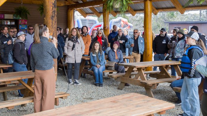 Plusieurs intervenants réunis pour lancer la saison touristique de la MRC des Sources