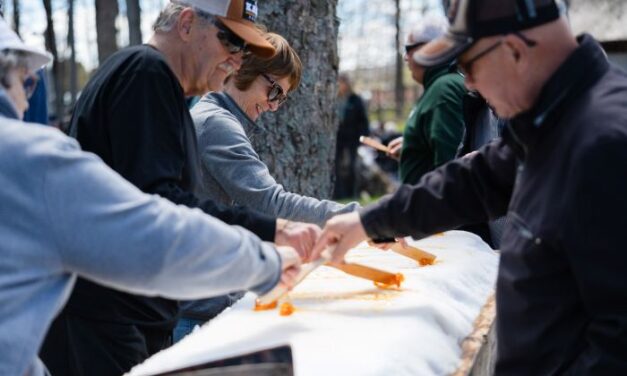 Les visiteurs nombreux au Festival des sucres