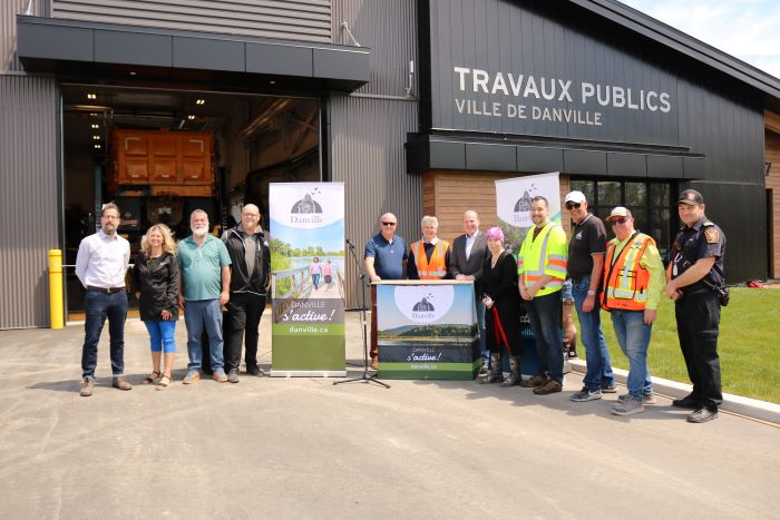 Un nouveau garage municipal moderne à Danville
