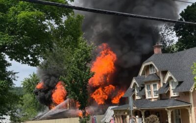 Incendie majeur à Richmond