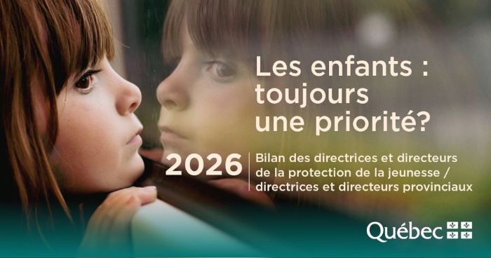 Signalements légèrement en baisse à la DPJ de l&rsquo;Estrie en 2025-2026